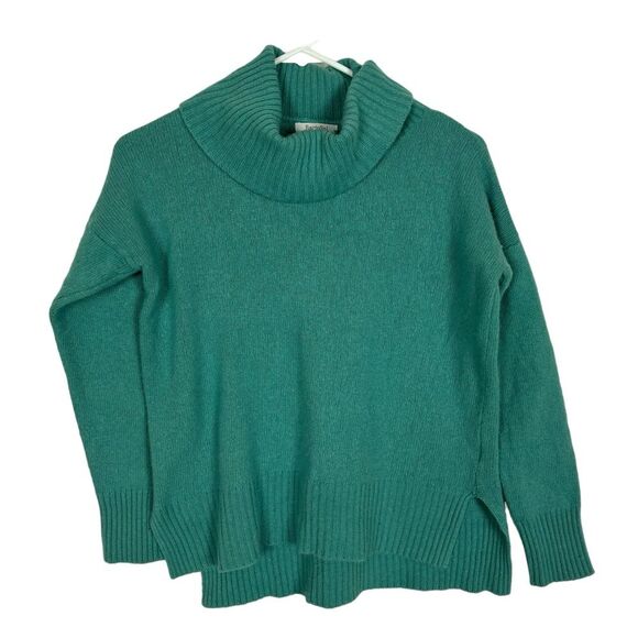 Bartolini Made in Italy Wool Cashmere Blend Turtleneck Sweater Women's Small - Picture 1 of 5